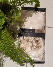 DEAL! Kitsch Leopard Set: Pillowcase w. Zip Closure, Sleep Mask, Scrunchie $25