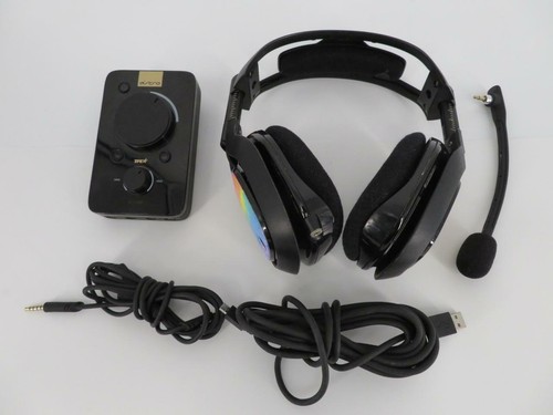 Astro A40 TR MixAmp (MA3P03) Headset for PS3 PS4 PC ~ Tested \u0026 Works! | eBay