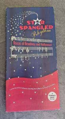 Star-Spangled Rhythm CD Voices of Broadway & Hollywood 4 CDs Long Box Set