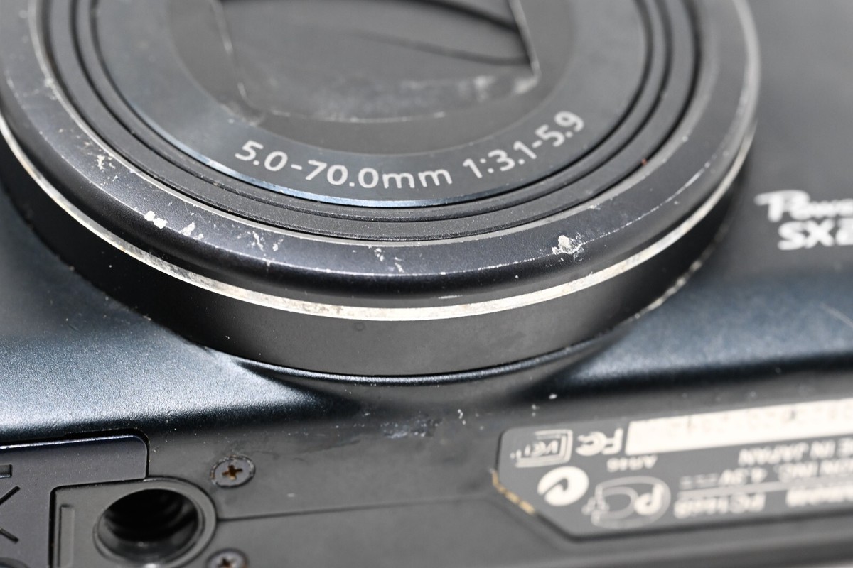 Canon SX210 IS PowerShot Digital Camera 14xZoom FOR PARTS/REPAIR