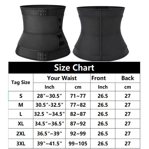 Women Waist Trainer Corset Sauna Sweat Weight Loss Body Shaper Gym Shapewear US - 第 29/35 張圖片