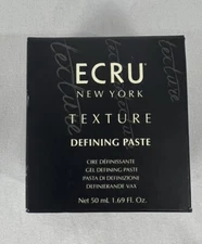 ECRU New York Texturizing Hair Styling Defining Paste 1.69 Oz New SEALED