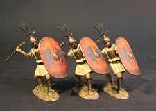 JOHN JENKINS ROMAN EMPIRE AGE OF ARTHUR HMRR-16RN THREE HASTATUS THROWING PILUMS