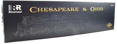 Rivarossi Chesapeake & Ohio 2-6-6-6 ''Allegheny #1601 HO Steam Locomotive HR2950