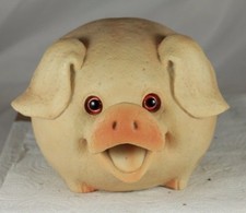 17cm JOLLY PIG - GARDEN ORNAMENT - FUN GIFT - SECONDS
