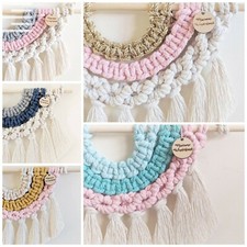 Macrame Rainbow Wall Hanging / Rainbow Wall Hanging / Macram  Rainbow Handmade 