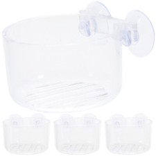 4Pcs Aquarium Aquatic Planter Cups Floating for Fish Tank Pot with Hole