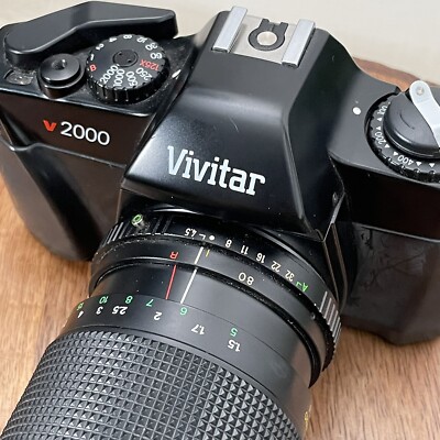 Vivitar V2000 Film Camera w/ 80-200mm lens | eBay