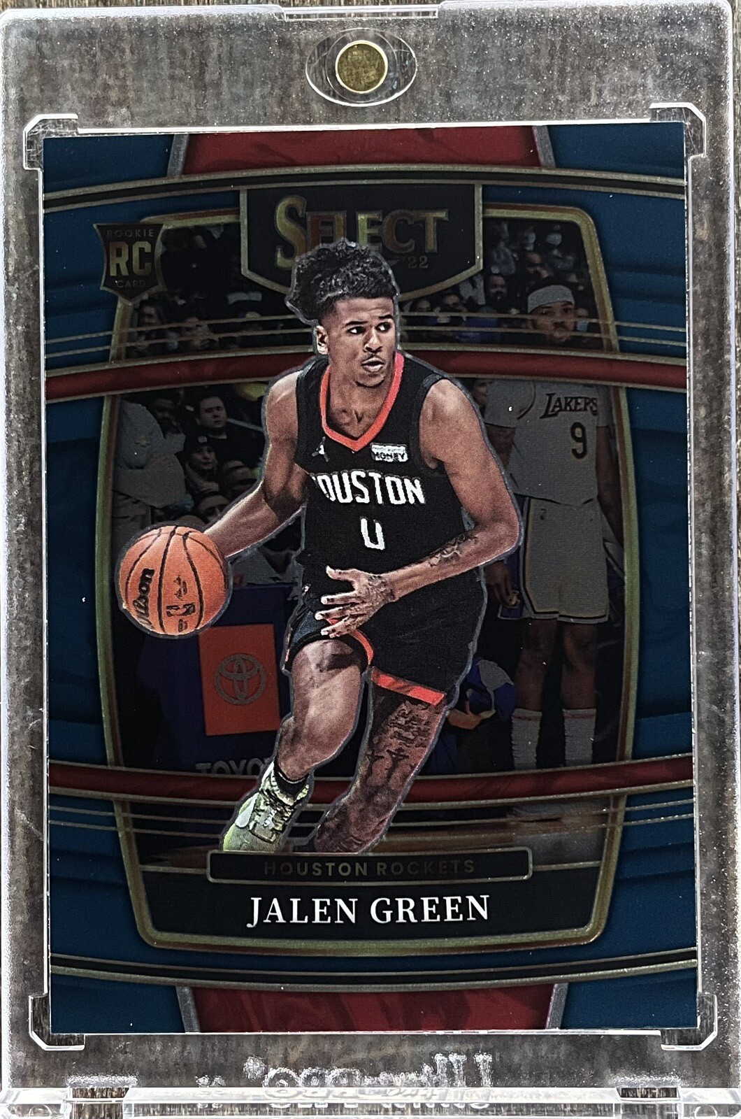 2021 Panini Select #7 Jalen Green Houston Rockets Rookie Card