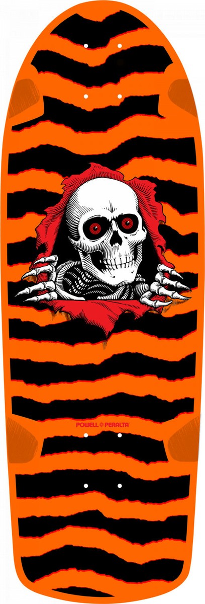 Powell Peralta OG RIPPER Skateboard Deck ORANGE w/Wheel Wells | eBay