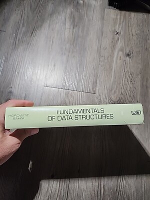 Fundamentals Of Data Structures Horowitz/ Sahni Hardcover 1976 | eBay