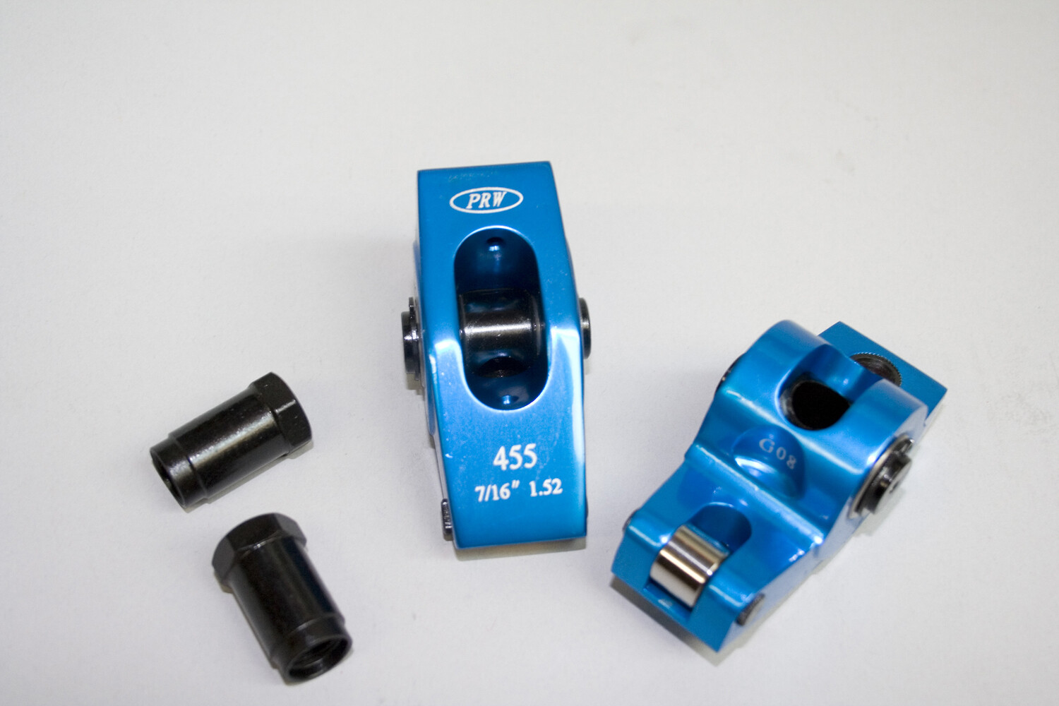 PRW Rocker Arm Kit 6061 Aluminum 1.52 x 7/16 in. Stud Mount Full Roller ...