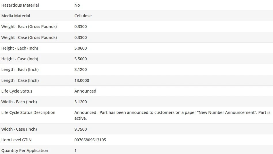 Filtro de óleo do motor fabricante WIX para MERCEDES-BENZ 190SL 1960-1963 L4-1.9L - Imagem 4 de 4