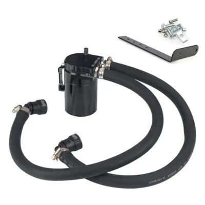 Oil Catch Can Kit Aluminum for 11-21 Ford F150 5.0L Raptor 2.7L 3.5L Ecoboost BK - Bild 1 von 4