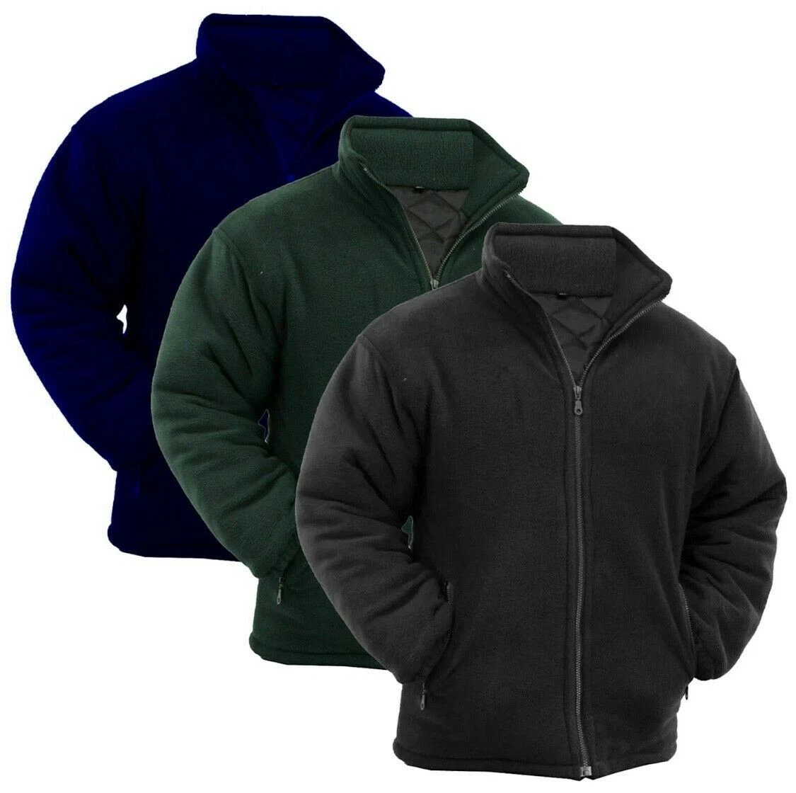 WINTER EXTRA THICK MENS FLEECE HEAVY DUTY WORK JACKET PADDED ANTI PILL FULL ZIP
Opens in a new windo