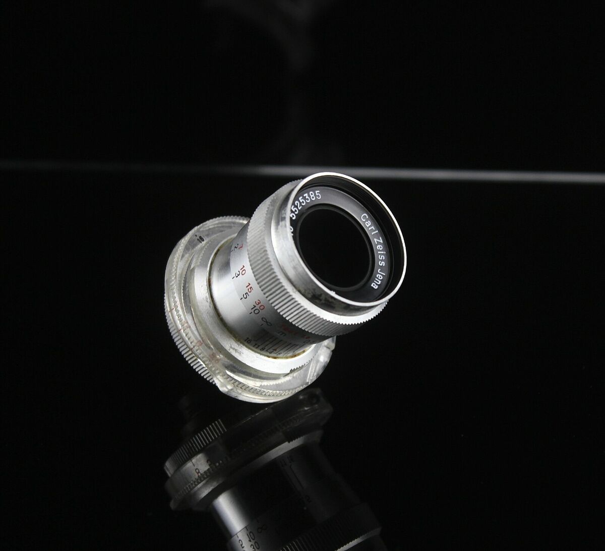 Lens Carl Zeiss Jena Sonnar 2,8 / 40 Mount Bolexmint 18 mm Lens Carl Zeiss Jena Sonnar 2,8 / 40 Mount Bolexmint 18 mm