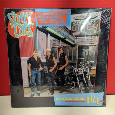 Sealed 12'' LP Stray Cats Gonna Ball 1981 Polygram UK Import STRAY 2