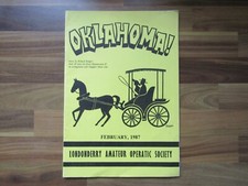 Oklahoma - Londonderry Amateur Operatic society - 1987 programme - Irish