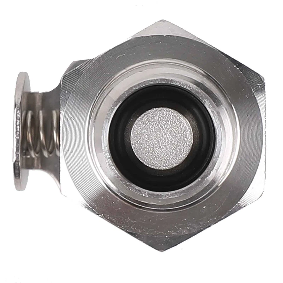 Triumph Benzin Pumpe Kupplung Schnellverbinder Benzinleitung Connector BSPT 1/4 - Bild 3 von 4