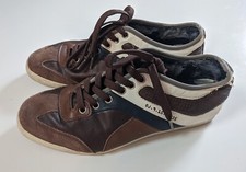 Steve Madden Retro Brown Multi-Tone Sneakers - Mens Size 9