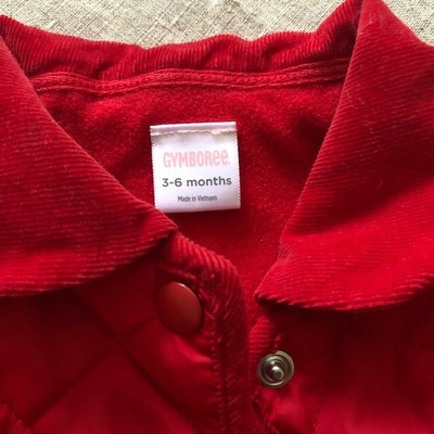 baby girl red jacket
