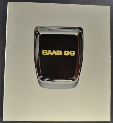 1974 Saab 99 Catalog Sales Brochure LE EMS Sedan Excellent Original 74