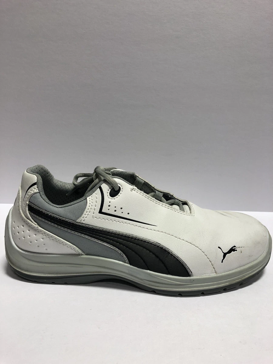 Puma Men s Touring Low White Comp Toe Sneakers Size 10M
