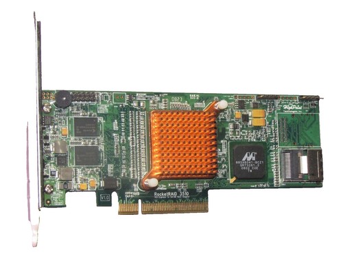 HighPoint SSD7502 2x M.2 ポートから PCIe 4.0x16 NVMe RAID