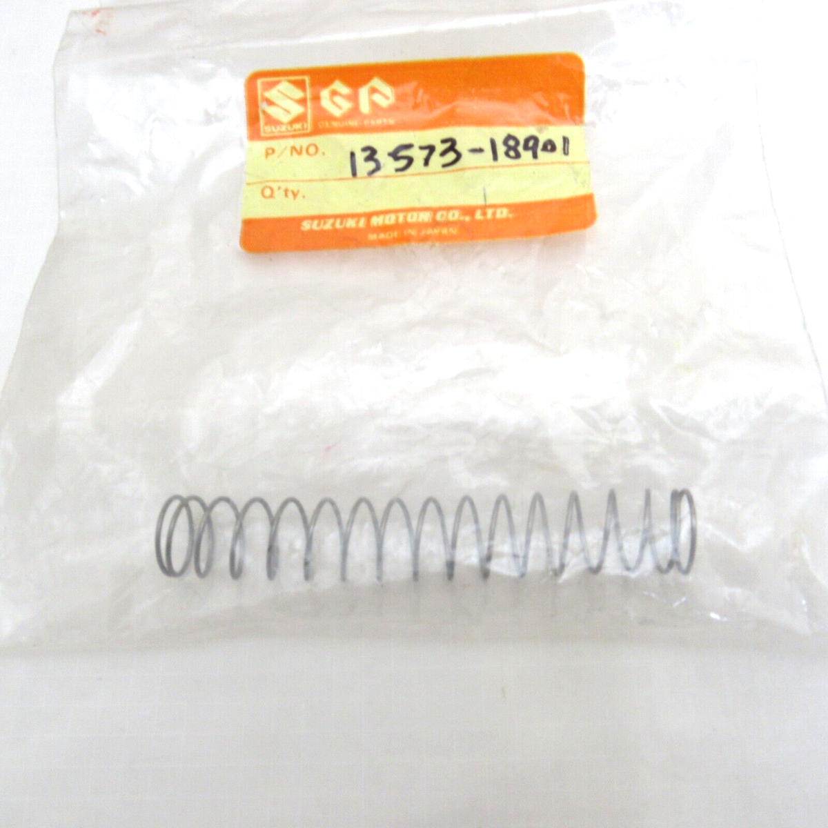 vintage an・an no.3 Suzuki LT 125 160 185 OEM Carburetor Throttle Slide Spring 13573