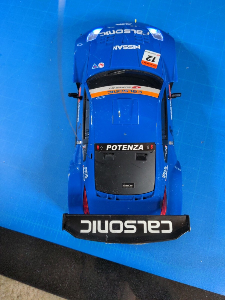 Nissan Super GT Calsonic Blue MJX R/C Technic Works With No Remote