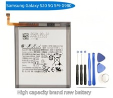 For Samsung Galaxy S20 5G SM-G980 Internal Replacement Battery 4000mAh+tools
