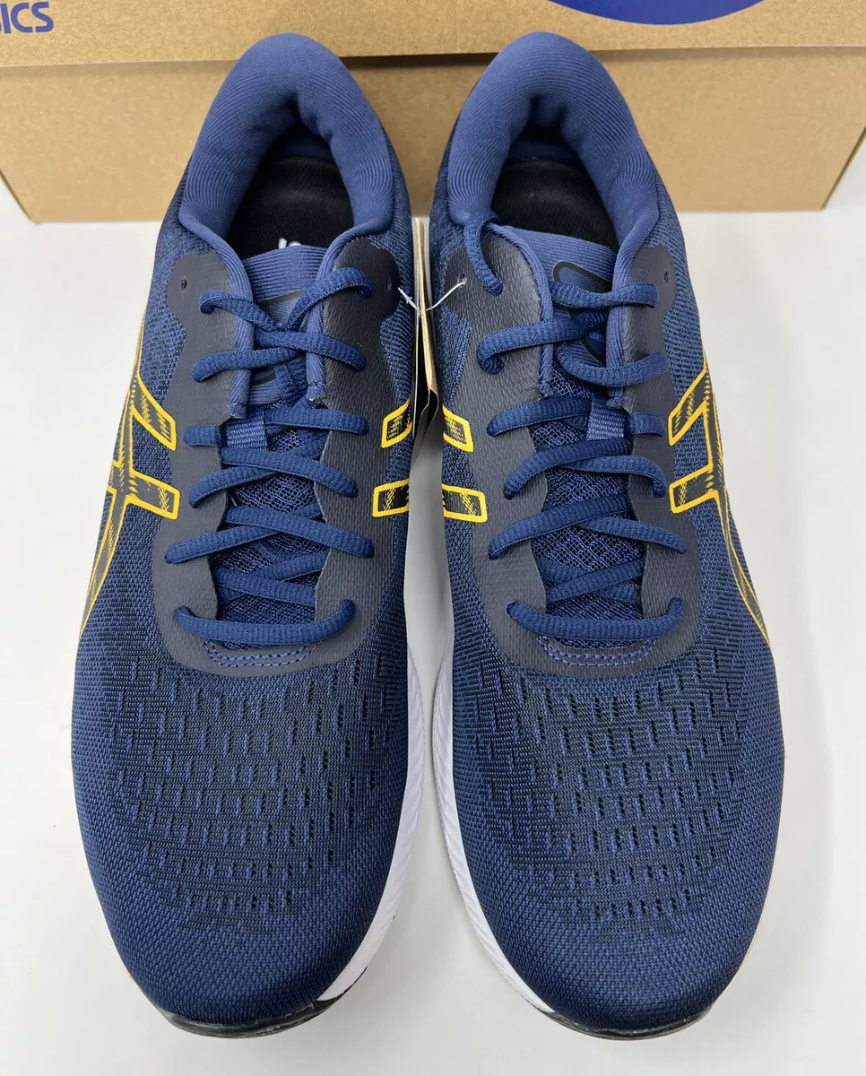 New ASICS GEL Excite 9 Men s Running Shoes Deep Ocean Amber Size