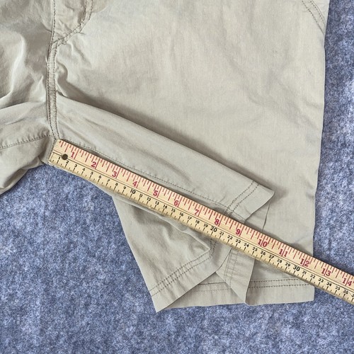 Exofficio Hiking Shorts Mens Beige 38 Sol Cool Camino Khaki Nylon Outdoor Chino - Picture 6 of 13
