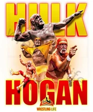 Hulk Hogan Wrestling Life poster Pro Wrestler Legend new wall art WWF WCW NWO