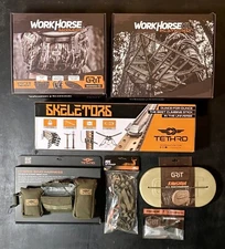 Tethrd Grit Saddle Bottomlands Skeletor Sticks XL Platform Combo Package New