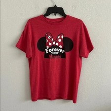 Disney forever Red Minnie Mouse Shirt medium