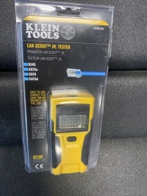 KLEIN TOOLS LAN SCOUT JR TESTER, OG BOX, GOOD CONDITION, DRPTTOS