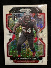 2021 Panini Prizm White Sparkle Lavonte David #297 SSP NM-MT