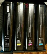 2 Sets Virgin Genuine Empty Lexmark CS820 CX820 CX825 CX860 Toners FREE SHIP