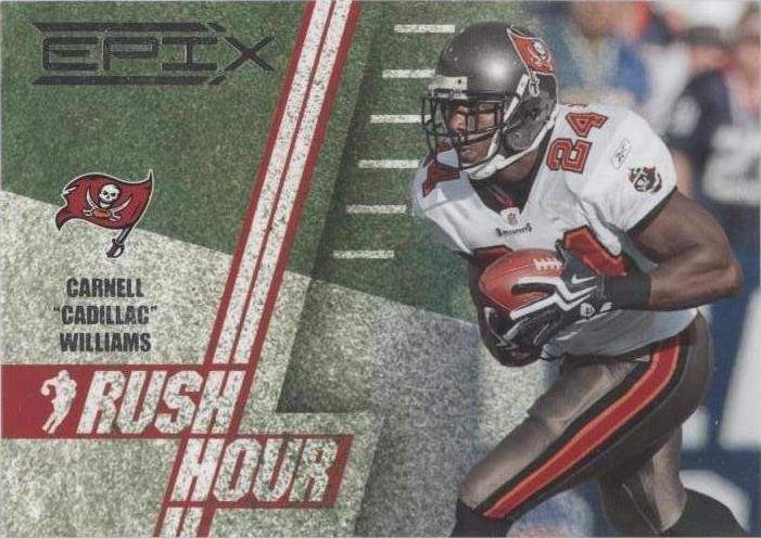 2010 Panini Epix Cadillac Williams #3 - 1 of 2
