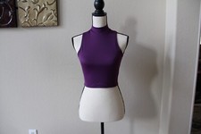 THEATRICALS CLASSWEAR PLUM TOP DANCE FITNESS SIZE S Adult