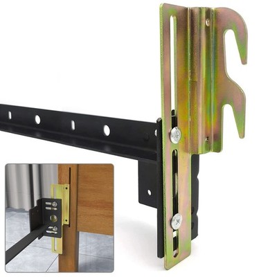 2Pcs 711 Bolt on to Hook on Bed Frame Conversion Brackets with Hardware Hook,...