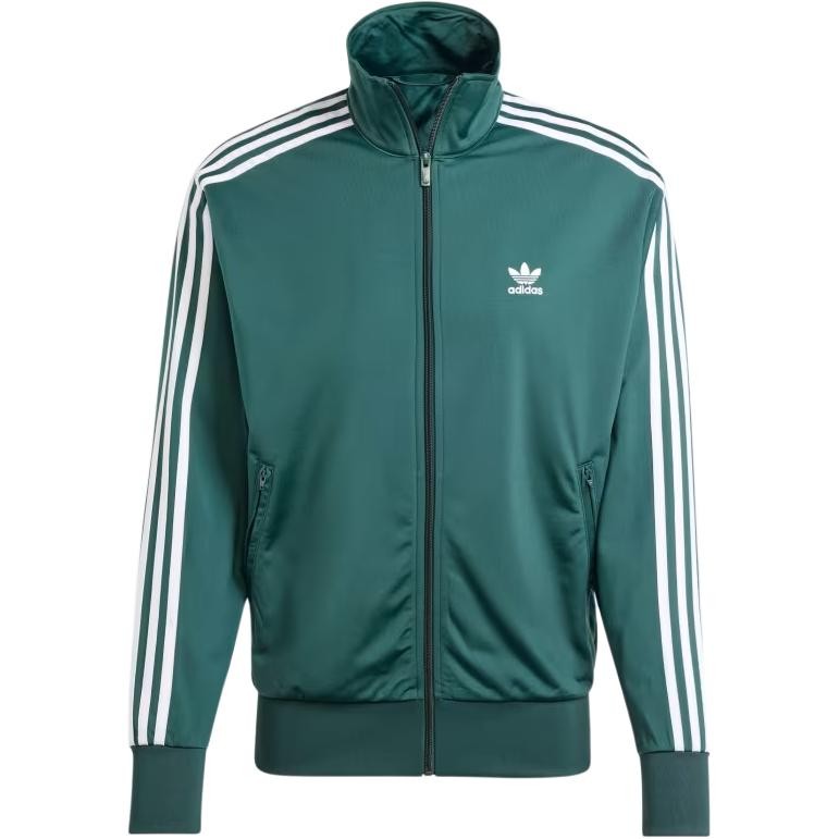 adidas Originals Adicolor Series Stand Collar Fashion Versatile Striped Jacket
