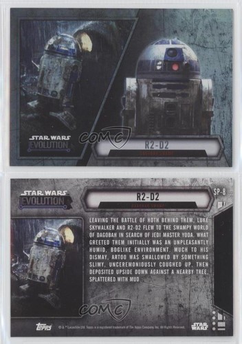 2016 Topps Star Wars Evolution Short Print /100 R2-D2 (Dagobah Swamp) #SP-8 1j8 - Picture 3 of 3