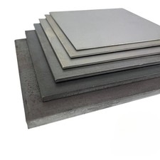 Pannello piastra quadrata lamiera acciaio dolce 0,5/1/1,5/2/3 mm taglio thlck misura