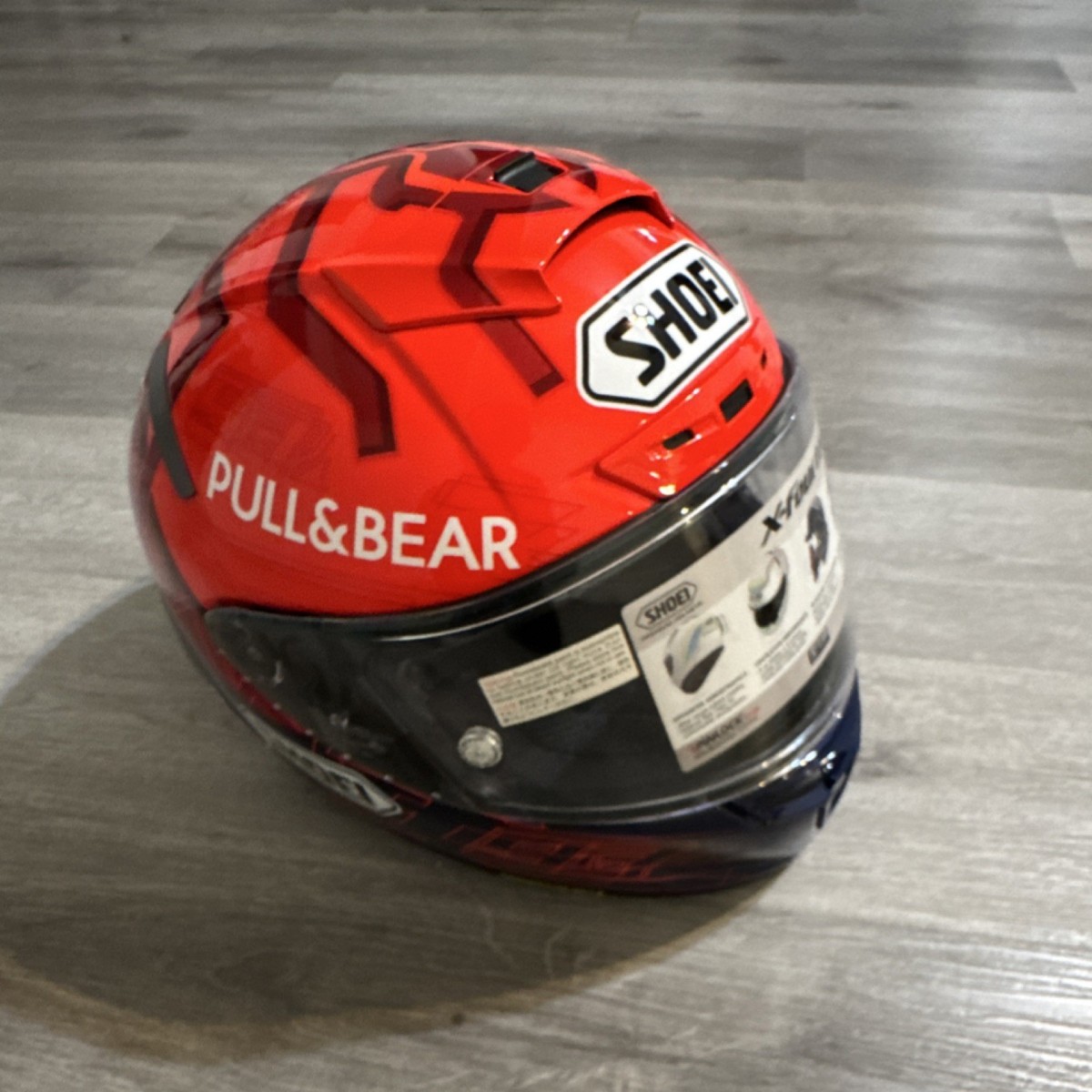 Shoei X-Fourteen Pull&Bear TC-1 Marquez Red Helmet NEW | eBay