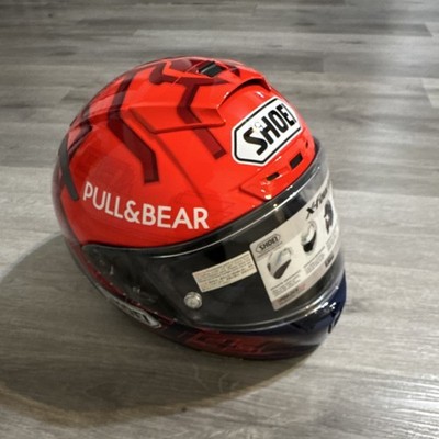 Shoei X-Fourteen Pull&Bear TC-1 Marquez Red Helmet NEW | eBay
