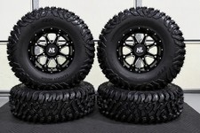 POLARIS RZR XP1000 30" TERRA HOOK RADIAL ATV TIRE & 14" HL4 WHEEL KIT POL10K