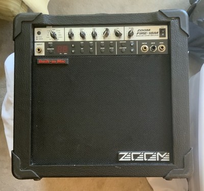 ZOOM FIRE-18M Modeling Guitar Amp -rare and unique sound 