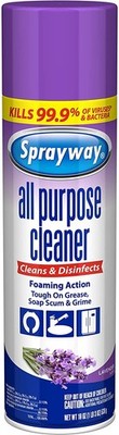 Sprayway Foaming Action All Purpose Cleaner and 19 Fl Oz (Pack of 1)